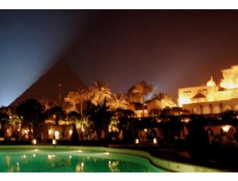 Framed Photos - Giza at Night from Mena House