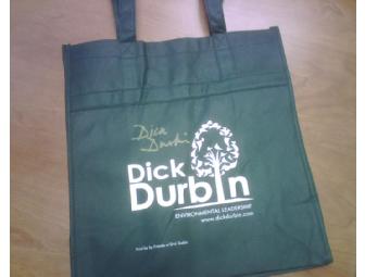Dick Durbin Autographed Tote Bag
