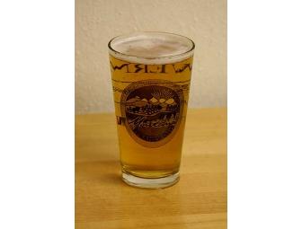 Pint Glasses (set of 2) signed by MT Governor Brian Schweitzer