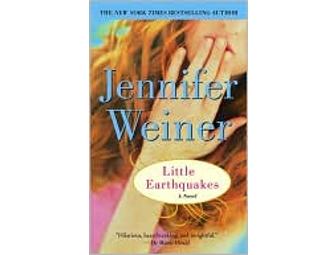 Set of six personalized, autographed novels by Jennifer Weiner