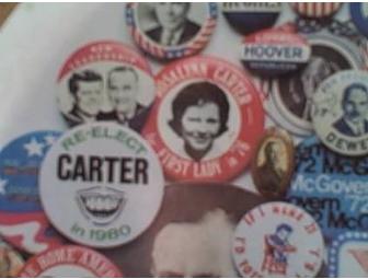 Serving Tray - Presidential Campaign Buttons