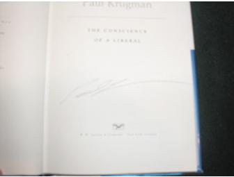 The Conscience of a Liberal Autographed by Paul Krugman