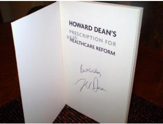 Prescription for Real Healthcare Reform Autographed by Howard Dean