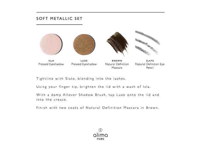 The Soft Metallic Set from Alima Pure