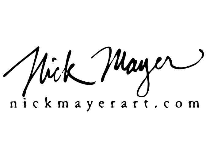 Red Eft Limited Edition Print by Nick Mayer