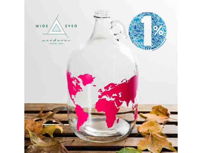 Wide Eyed Wanderer Travel Jar