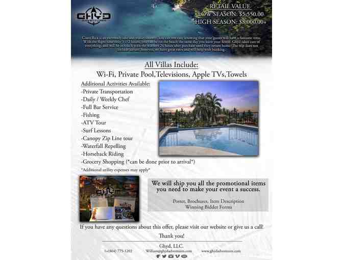 Costa Rica Trip from Ghyd Adventures