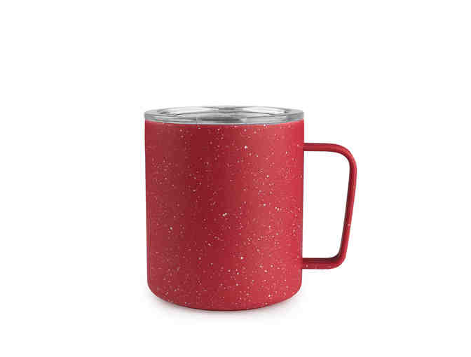 Red Speckled Camp Cup