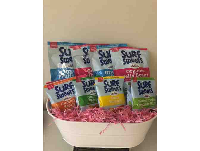 Assorted Surf Sweets Candy Basket