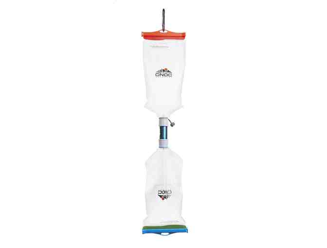 Vecto and Versa Flow Gravity Water Filtering System