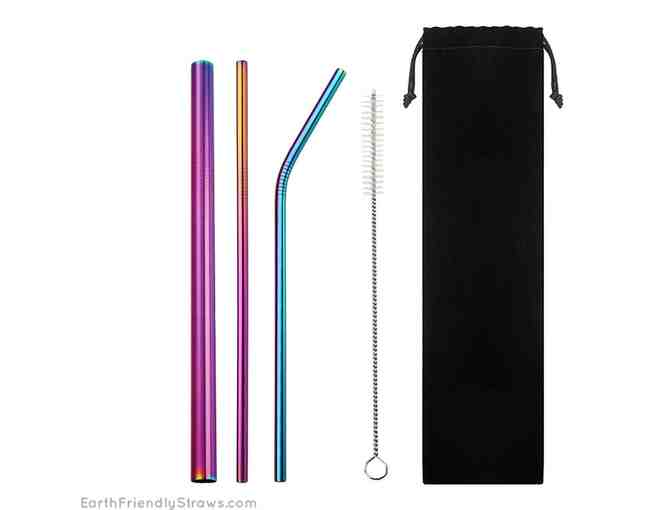 Earth Friendly Straws Trial Combo Set - 3 Pack
