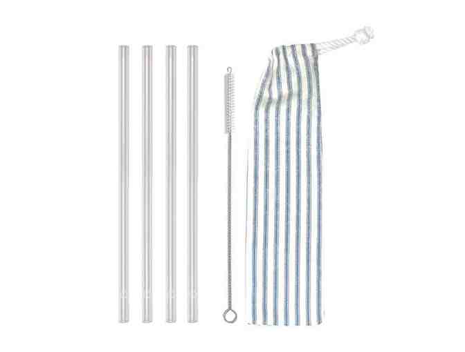 StrawHopper Glass Straws+Brush Box Set