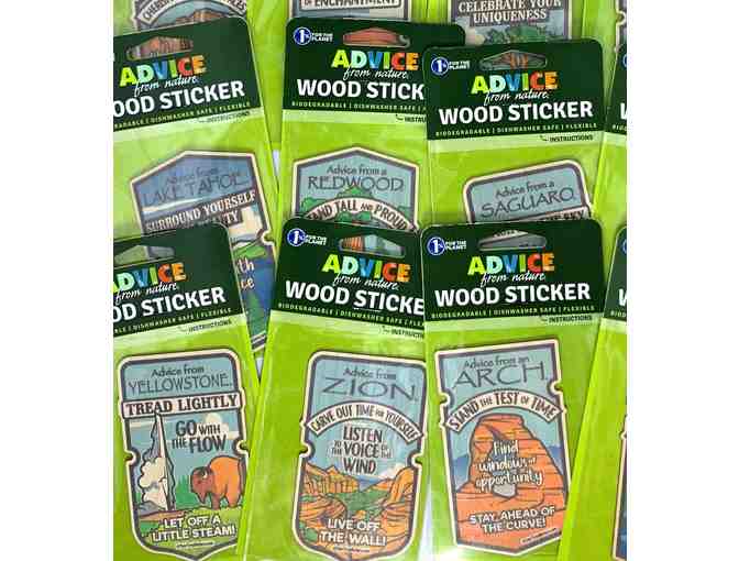 Your True Nature National Park Wood Sticker Set - Photo 2