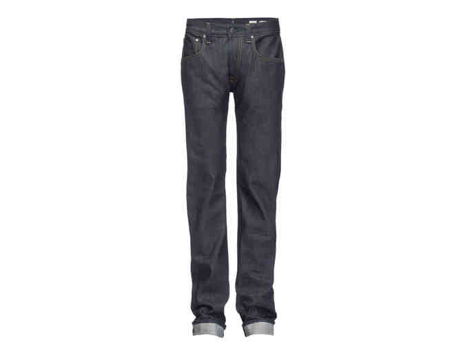 Bluer Denim Men's Classic Straight Jeans - Photo 2
