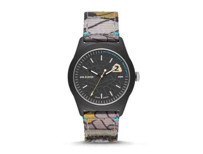 One Eleven Watches SWII Solar DGS Three-Hand Limited Edition rPet Watch