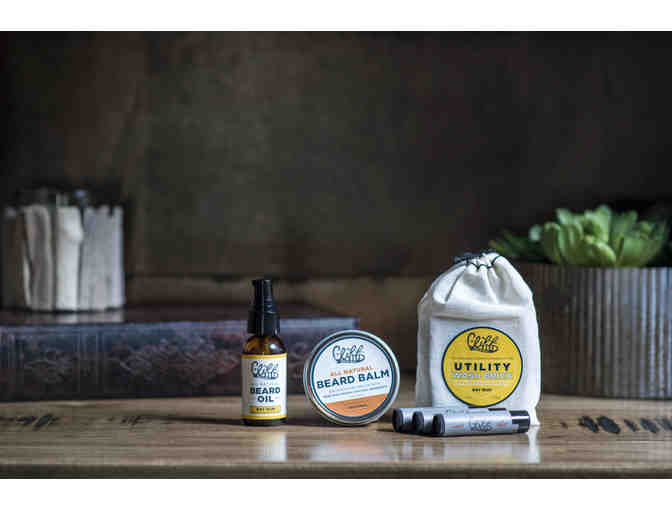 Cliff Original Beard Care Essentials Kit in Bay Rum Scent