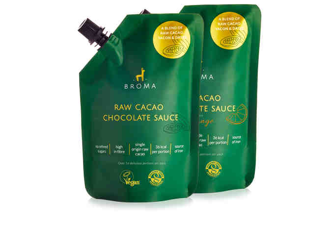 Organic Cacao Chocolate Sauce- Dual Pack