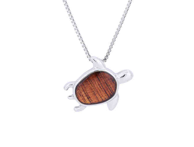 Hawaiian Koa Honu Necklace