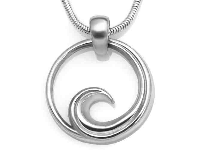 World Treasure Designs One Wave Necklace