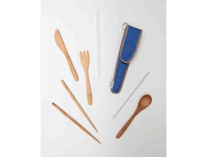 Simply Straws Simply Mug + Utensil Kit 4 Pack
