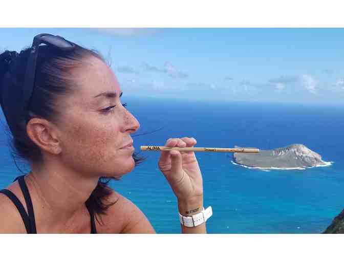 The artsy bamboo straws Made in Hawaii