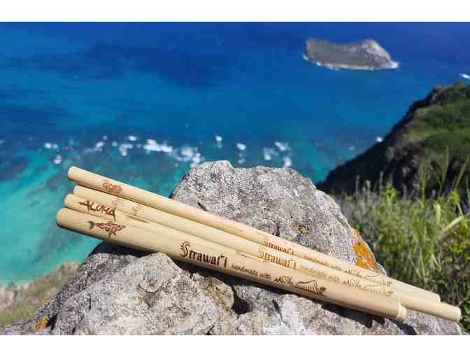 The artsy bamboo straws Made in Hawaii