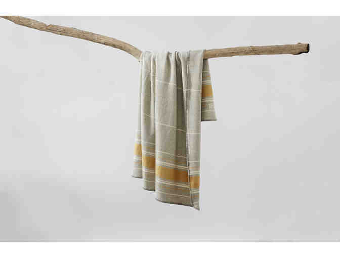Diablo Striped Climate Beneficial Wool Throw
