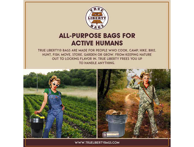 True Liberty Bags Can Liners - 10 Pack