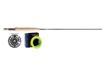 SAGE Manufacturing: Fly Rod, Reel and Line Package