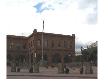 Historic Downtown Flagstaff Walking Tour for 8 with Noted Geologist