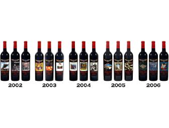 Doobie Red - 15 Bottle Autographed Collection of Premium Red Wine, BR Cohn Winery