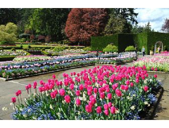 'Flowers & Beds' at The Butchart Gardens & 1 Night at Brentwood Bay Resort, Victoria, BC