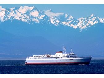 Victoria Getaway via Coho Ferry and a stay at the Hotel Grand Pacific for two (2)