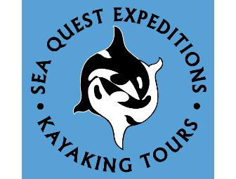 Kayak for two (2) with Sea Quest Kayak Tours
