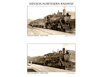 Barbeque Train on the Nevada Northern Railway in Ely, NV: Family 4 Pack