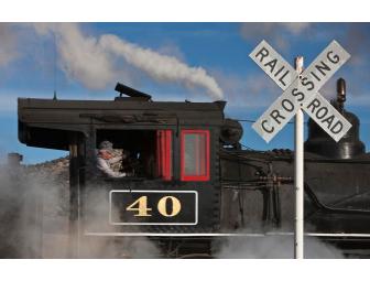 *Polar Express Train on the Nevada Northern Railway in Ely, NV: Family 4 Pack