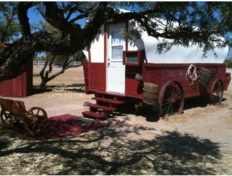 Sandy Valley Ranch: Dinner Trail Ride and One Night Stay in the Covered Wagon Bed & Breakfast