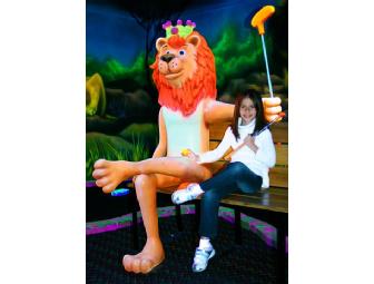 King Putt Indoor Mini-Golf: Family Four Pack of Tickets