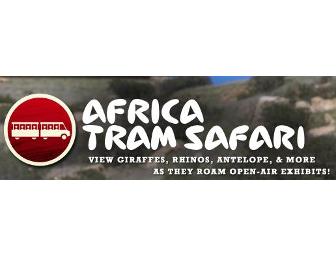 San Diego Safari Park: Family Five Pack of Africa Tram Safari Tickets