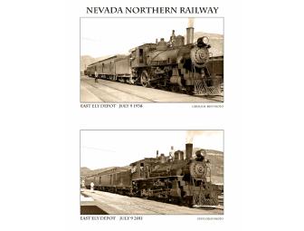 Barbeque Train on the Nevada Northern Railway in Ely, NV: Family 4 Pack