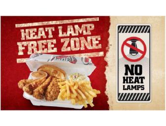 Raising Cane's: 'Hard Hat' Tailgate Meal Certificate