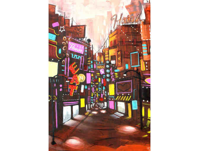 Joseph Watson: Downtown Neon Print