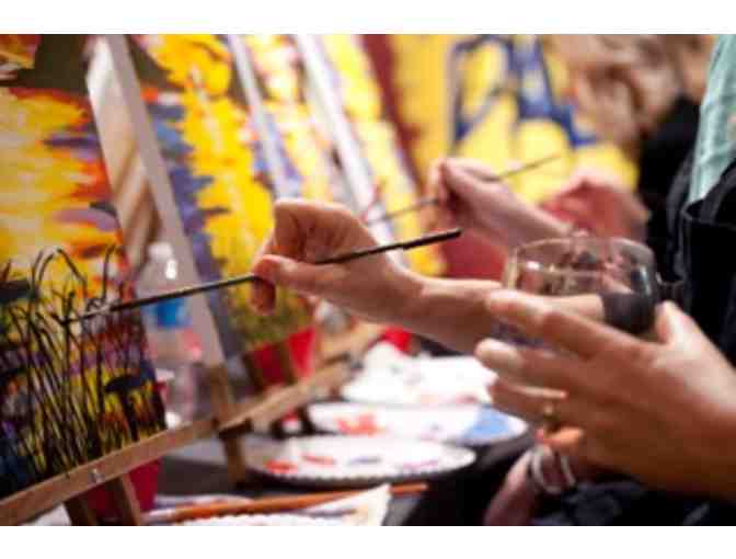 Pinot's Palette: Painting Class for Two with Wine