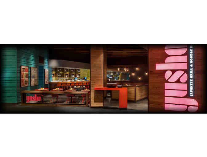 Complimentary Dinner for two at Yusho Japanese Grill & Noodle House