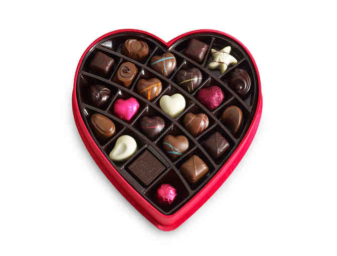 29 Piece Keepsake Chocolate Heart from Godiva Town Square