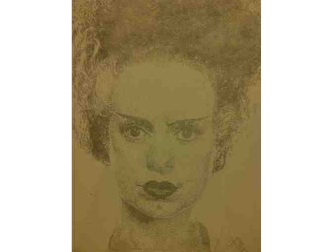 James Henninger: Limited Edition Print - Frankenstein & Bride of Frankenstein