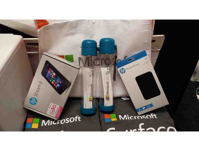 Microsoft Surface Tablet, Case and Merch Pack