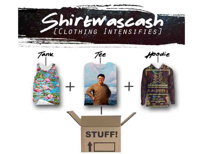 Shirtwascash: Large Box 'O' Stuff