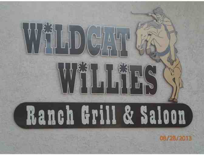 Wildcat Willie's: $25 Gift Certificate