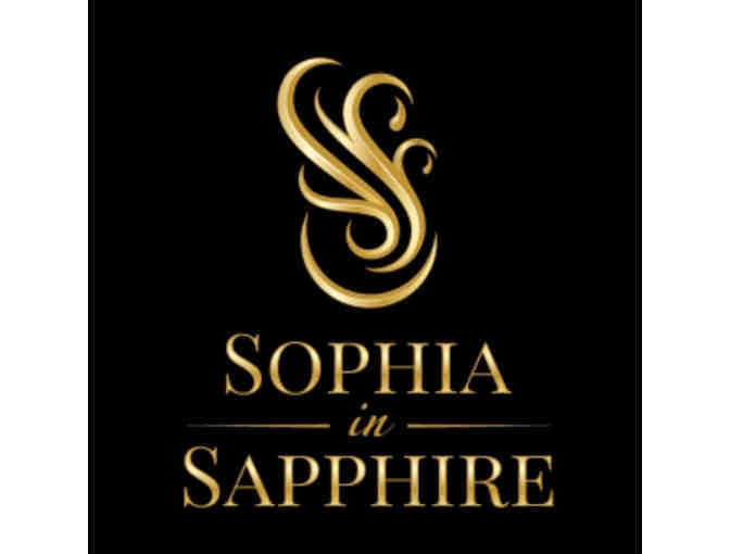 Sophia in Sapphire: Introductory Ballroom Dance Experience for Two